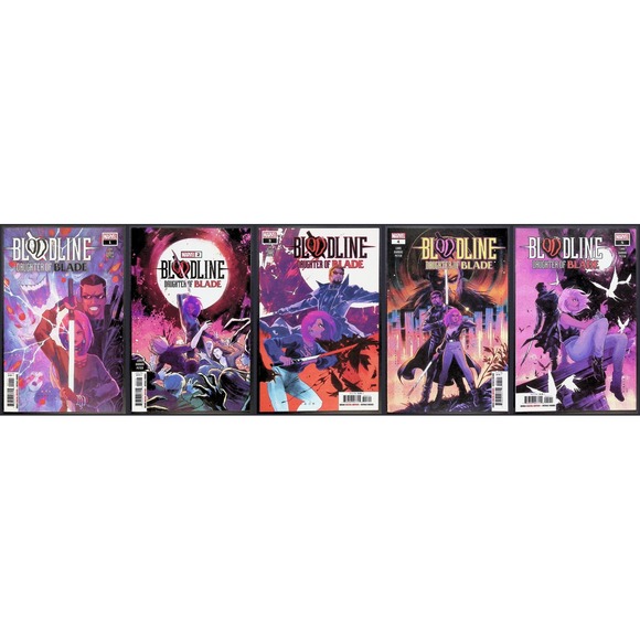 Bloodline: Daughter of Blade #1–5 Complete Set Marvel – Vampire Hunter Legacy - Picture 1 of 6